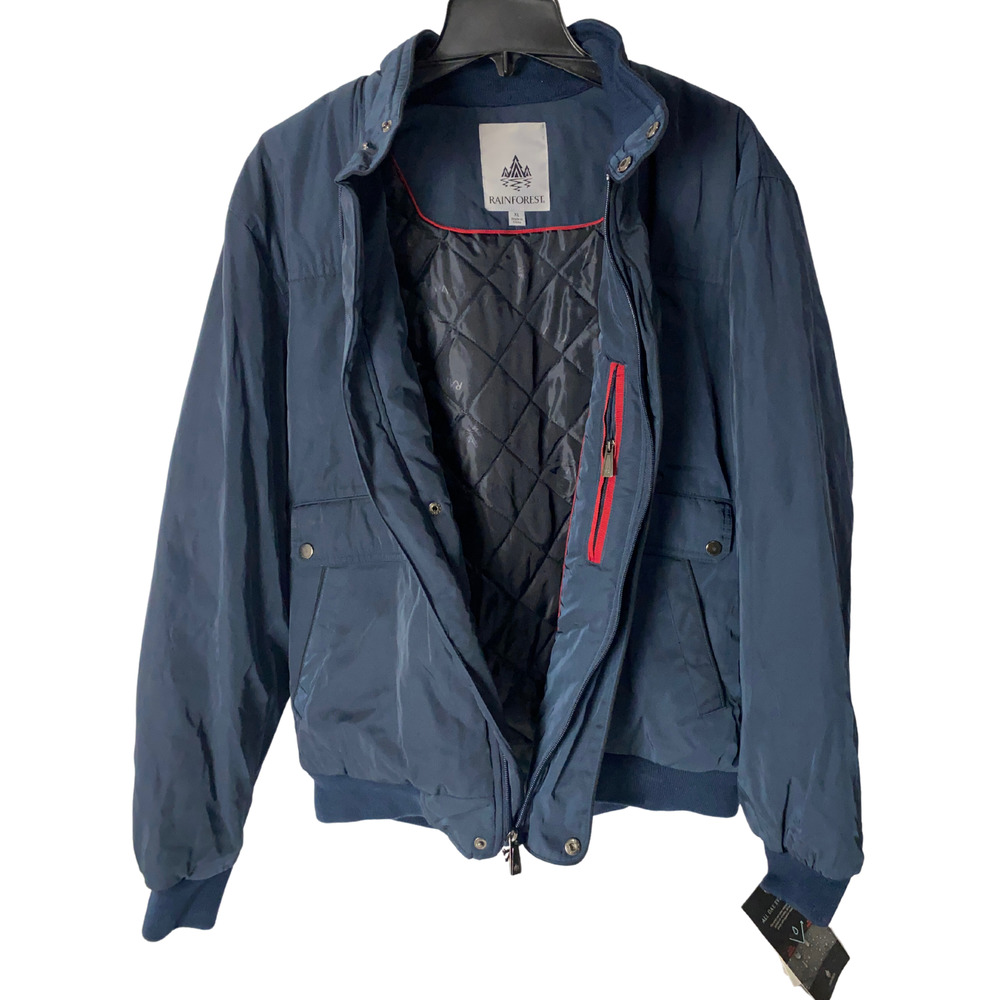 Rainforest‎ Bomber Jacket Atlantic XL New With Tags Mens